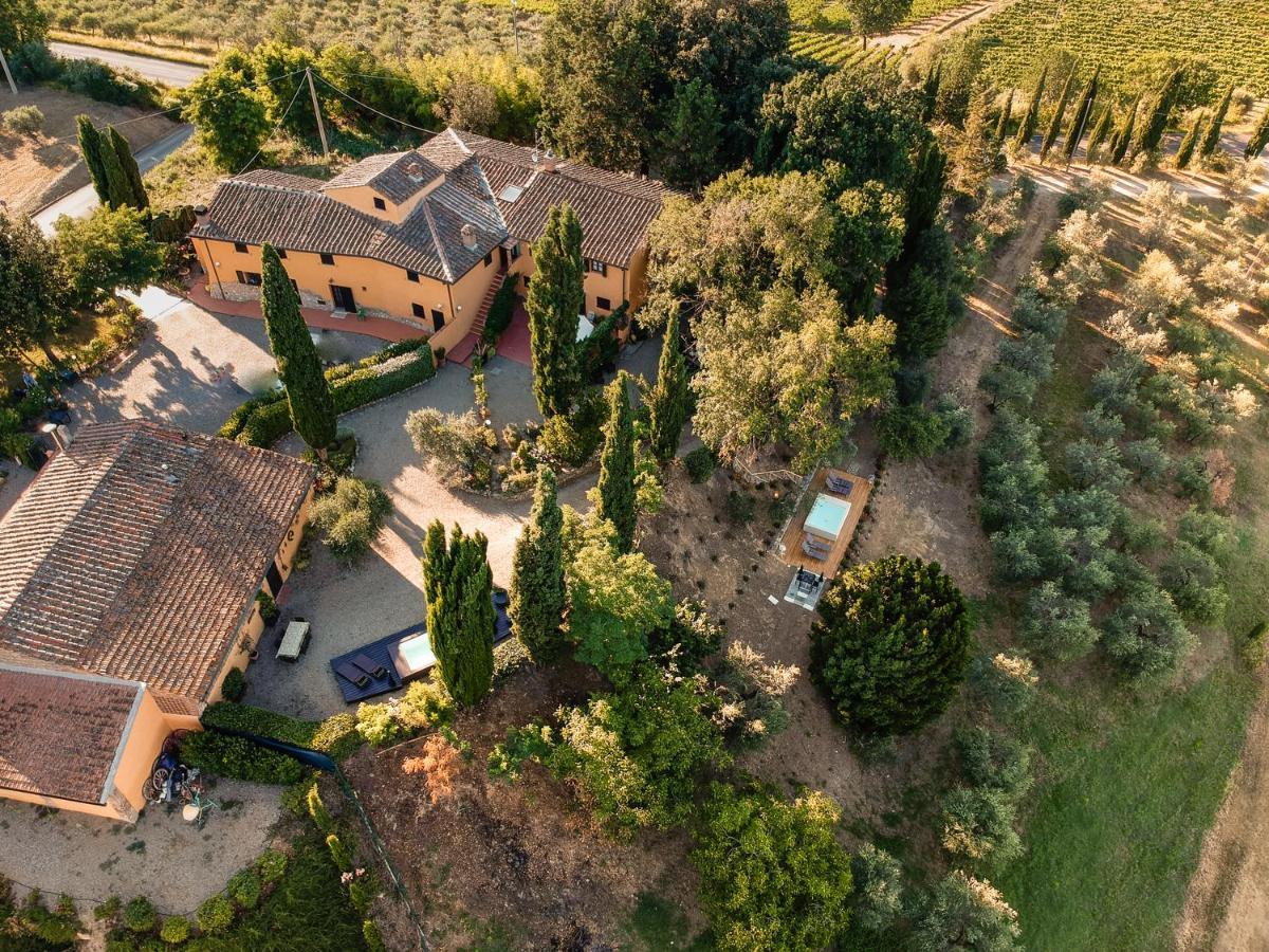 Il Leccio - Casa Toscana Il Fienile ガンバッシ・テルメ エクステリア 写真